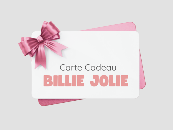 Carte cadeau billie jolie