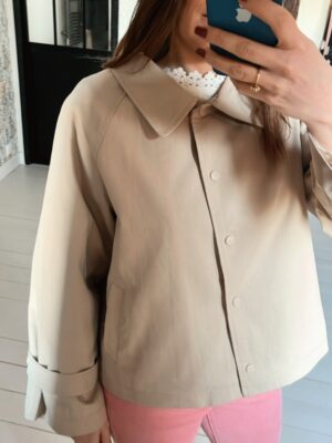 VESTE STYLE TRENCH COURT