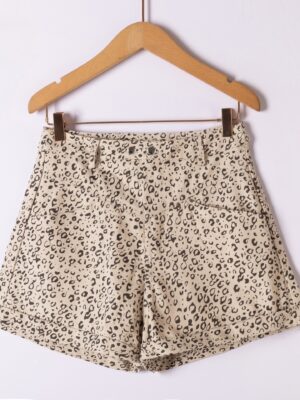 SHORT IMPRIME LEOPARD