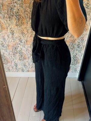 Ensemble Solène – Top & Pantalon en viscose